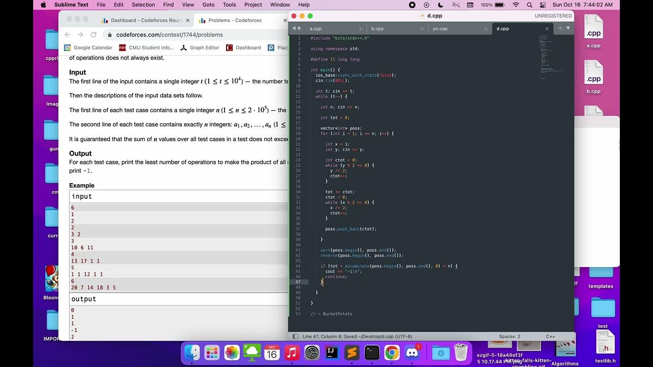 Codeforces round 828 screencast youtube