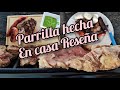 Parrilla hecha en apartamento,  bollito a la venezolana 🤗