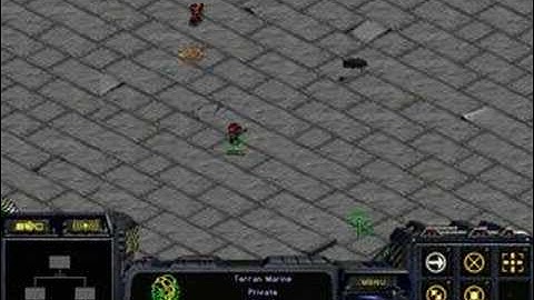 StarCraft - 2 Marines vs. Lurker