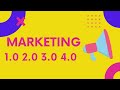 ¿QUÉ es el MARKETING 1.0, 2.0, 3.0 y 4.0? 💡 Tutorial (2021) ✅