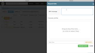 Request Edits for LOGItEASY Requests