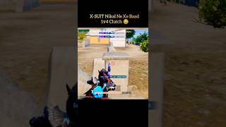 Funniest 1v4 Clutch With X-SUIT Blood Reven #bgmi #pubg #pubgmobile #viral