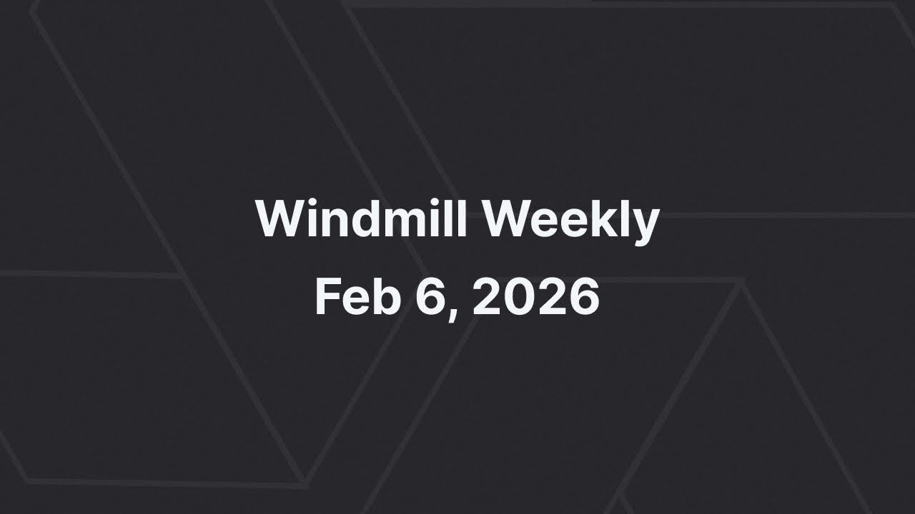 Windmill Weekly February 6, 2026