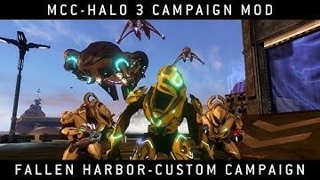 Halo MCC: Halo 3 Campaign Mod - Fallen Harbor Custom Campaign