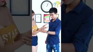 He was very surprised by this magic trick 😯🤗 #funny #shorts #trending