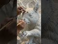 squirrel wall transformation 😮 #walltransformation #interiordesign #art