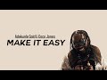 Adekunle Gold & Coco Jones - Make it Easy ( Lyric Video )