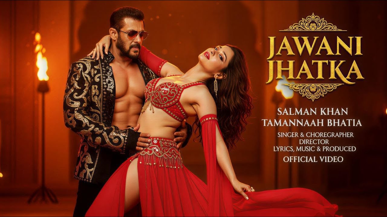 Jawani Jhatka (Official Video) | Tamannaah Bhatia, Salman Khan | New Bollywood Item Song 2025