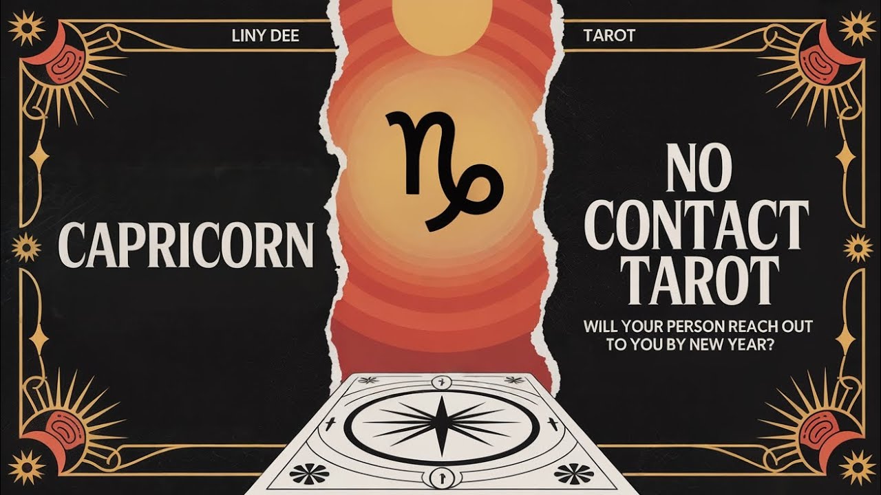 Capricorn ♑️  No Contact - Will You Hear From Your Person By New Years ? 