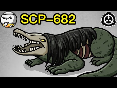 SCP-682 by YargoElster  Scp 682, Scp, Weird creatures