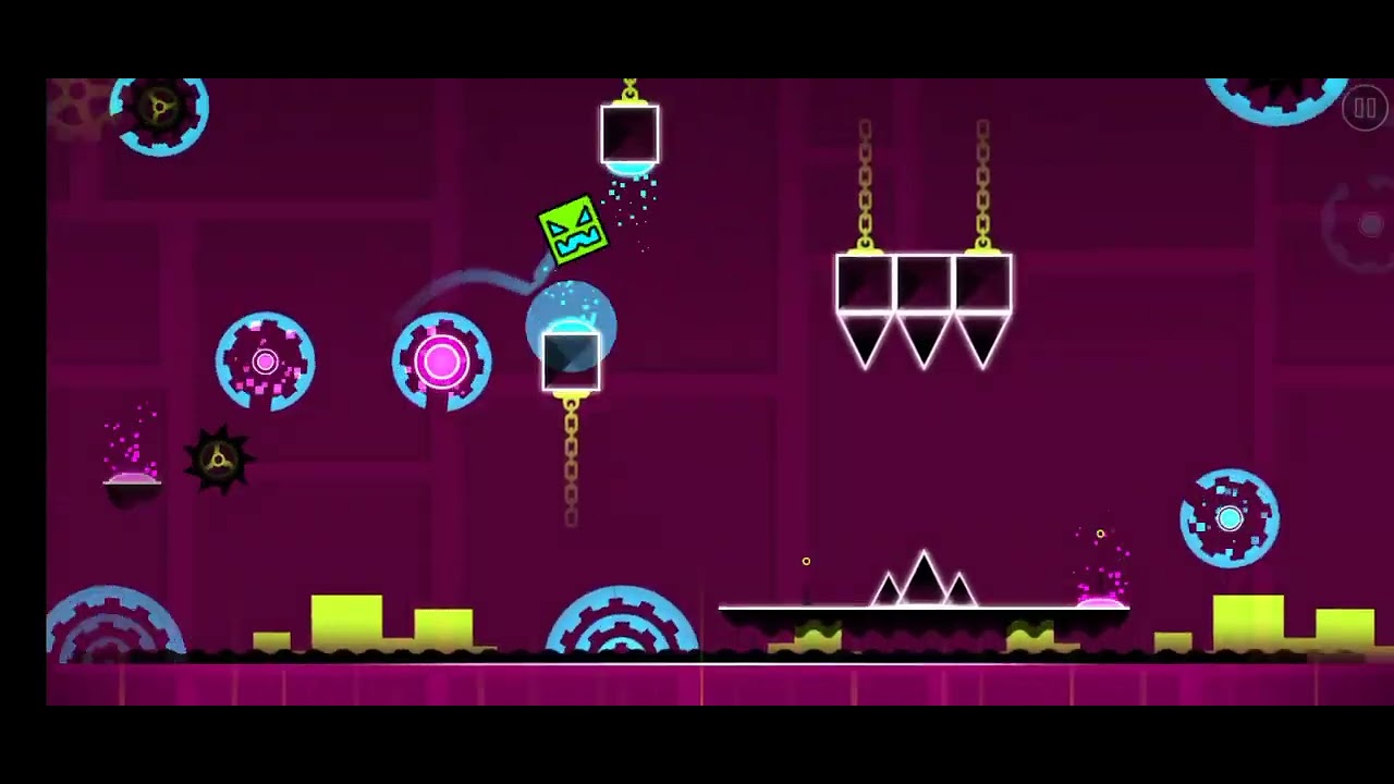 Trying all geometry dash level - YouTube