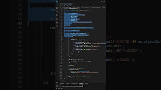 🔥DDoS Attack Simulated vs Rate Limiter in Nodejs | Secure Nodejs API #ddosattack #cybersecurity