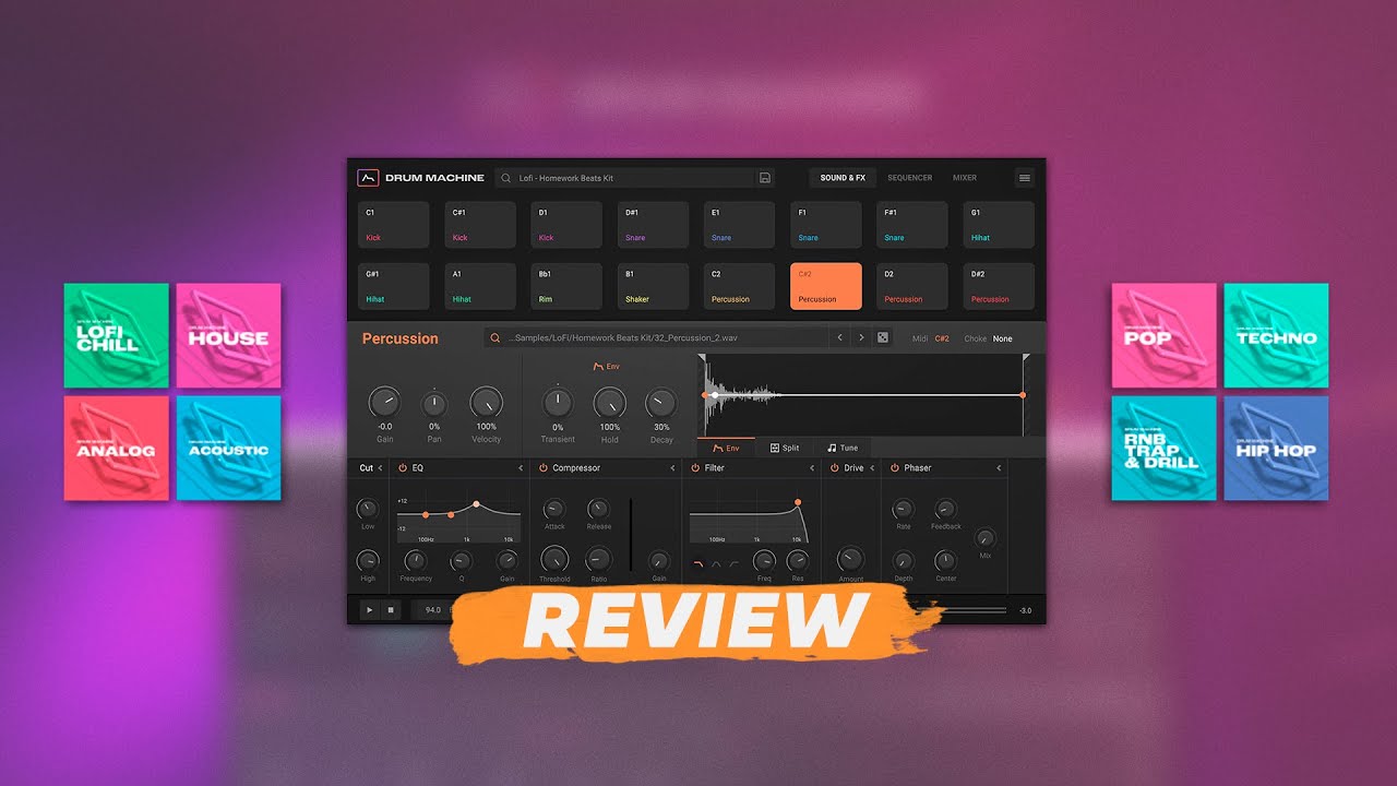 ADSR Drum Machine - Deja que los Ritmos Fluyan - (Review)