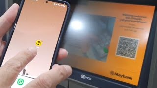 Contactless Maybank ATM Withdrawal with MAE App | May 2022