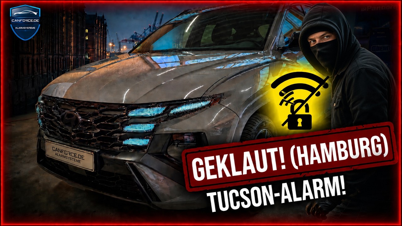 3 HYUNDAI TUCSON an EINEM Tag in Hamburg GEKLAUT! Die neue Masche?