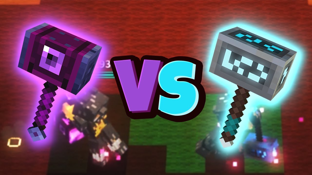 [Minecraft Dungeons PvP Mod #9]Stormlander VS Hammer of Gravity