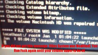 How To Fix Mac Stuck At Boot Screen Using Single-User Mood...(A must watch for apple users)