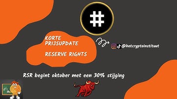 Reserve Rights (RSR) start oktober met een 30% stijging in aanloop naar de platform lancering