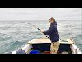 Deep sea wreck fishing  exploring shipwrecks offshore in rough weather  the fish locker