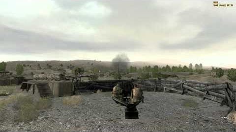 ArmA2 OA BAF Domination Artillery - M119 Howitzer