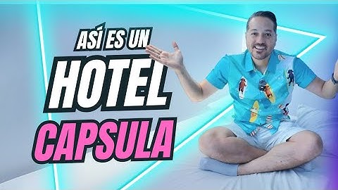 Así es un hotel capsula en Cartagena