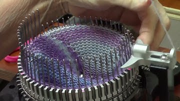 Circular Sock Machine Quick Start Step #4, Shape the Toe! by Diana Sullivan