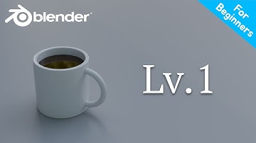 Coffee Mug Modeling Lv.1 - Blender Tutorial For Beginners