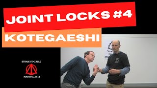 How joint lock 4. Kotegaeshi