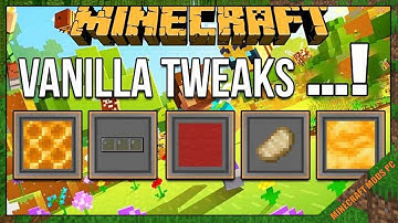 VanillaTweaks Mod 1.16.5/1.15.2/1.12.2 & How To Download and Install for Minecraft