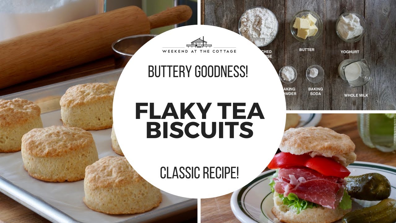 FLAKY TEA BISCUITS RECIPE Ready in 20 minutes! YouTube