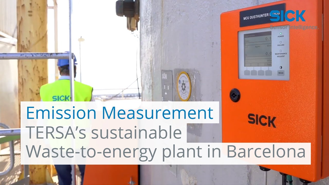 TERSA’s sustainable Waste-to-energy plant in Barcelona | SICK AG