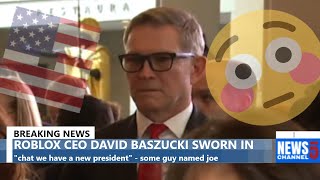 ROBLOX CEO DAVID BASZUCKI BECOMES THE PRESIDENT. (roblox news)