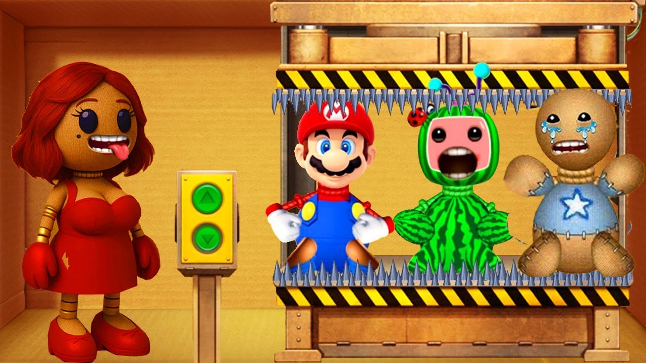 Meat Grinder vs WOMAN BUDDY & COCOMELON & The Buddy | KICK THE BUDDY