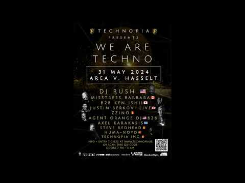 MISSTRESS BARBARA b2b KEN ISHI AT TECHNOPIA (BELGIUM). 31/05/2024. ONLYTEKNO COLLECTION 1396