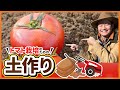 【家庭菜園】甘いトマト作りに超重要な土作り!! ~定植2週間前に絶対やって下さい!!~
