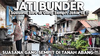 LIFE IN THE NARROW ALLEY OF JATI BUNDER, TANAH ABANG | Real Life in Jakarta, Indonesia