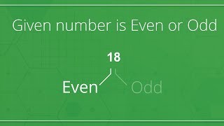 Python program to check whether a number is odd or even | Python tutorial in Tamil for beginners