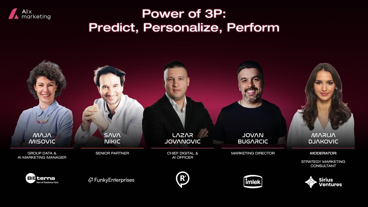Power of 3P: Predict, Personalize, Perform | DSC EUROPE 25