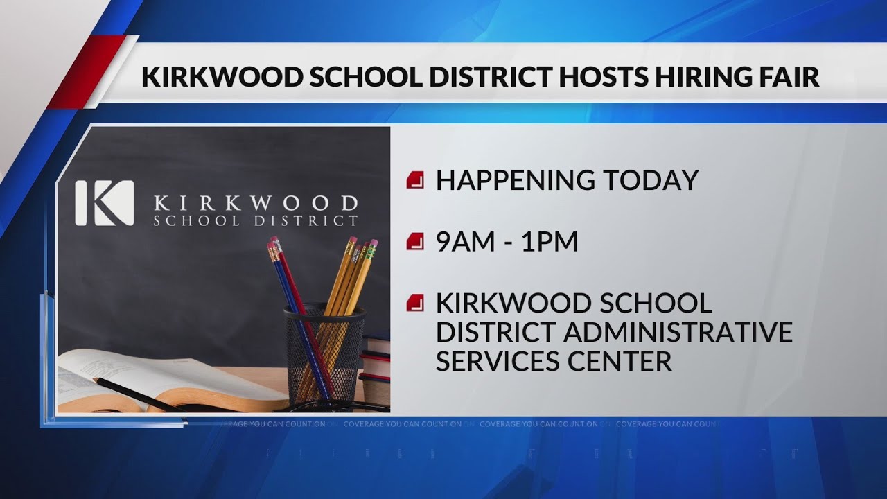 Kirkwood School District hosts hiring fair YouTube