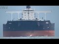 [巨大船] ORIHIME 鉄鉱石船 Ore carrier 日本郵船 NYK 関門海峡 2016-OCT