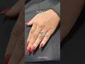 Marquise Green Diamond Ring with Double Band | Modern Geometry &amp; Bold Elegance