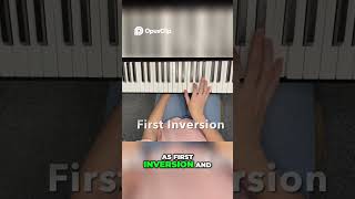 Play Right Hand Major Triad in First Inversion! | Master Piano Chords  #piano #pianolession #chords