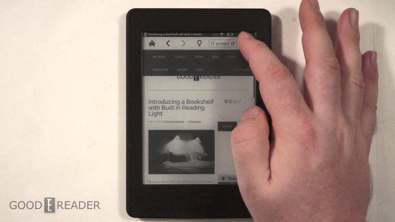 how to use a kindle 3