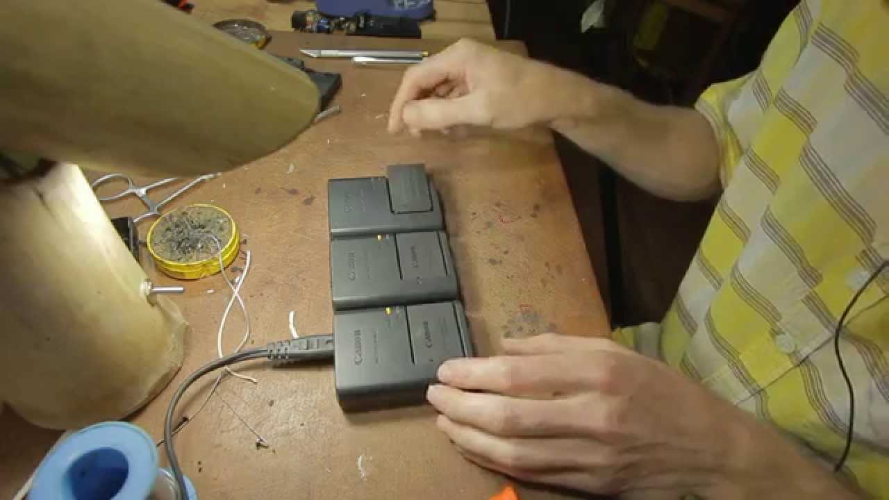 DIY multiple camera battery charger. Get rid of that power board. YouTube