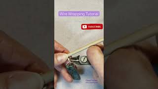 Wire Wrapped Bail for a Pendant Easy for Beginners
