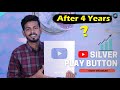 Silver play button unboxing your love  100k youtube family