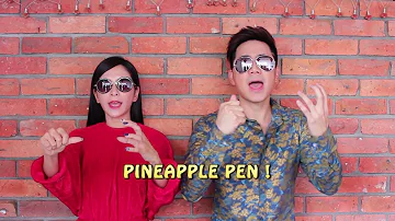 PPAP Pen Pineapple Apple Pen ＃JustForFun（Original Version）( by Nick Chung & Stella Chung)最猛學生猛男猛女版