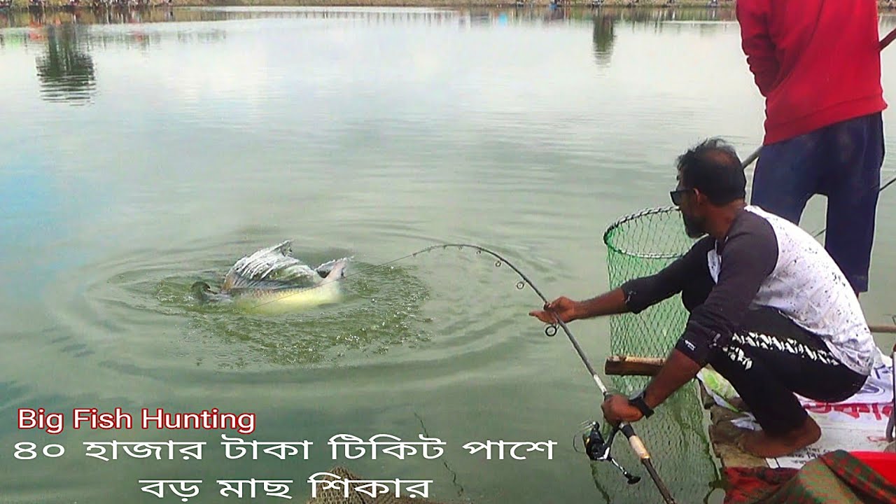 Look the 100 Big Fish Hook Video in 40,000 Taka Ticket Price by Best