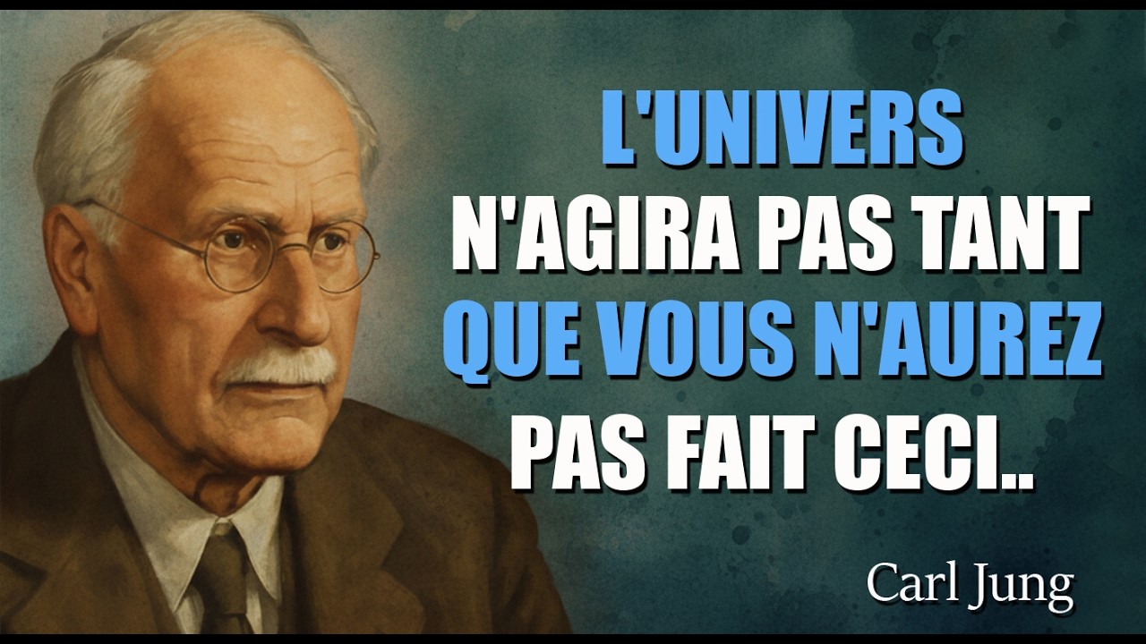 La SEULE chose à faire pour que l’UNIVERS commence à travailler en ta FAVEUR – Carl Jung