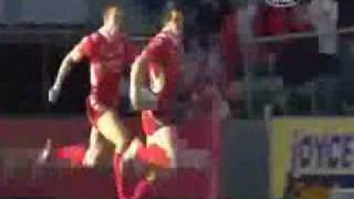 Brett Morris Scores a 100M Try